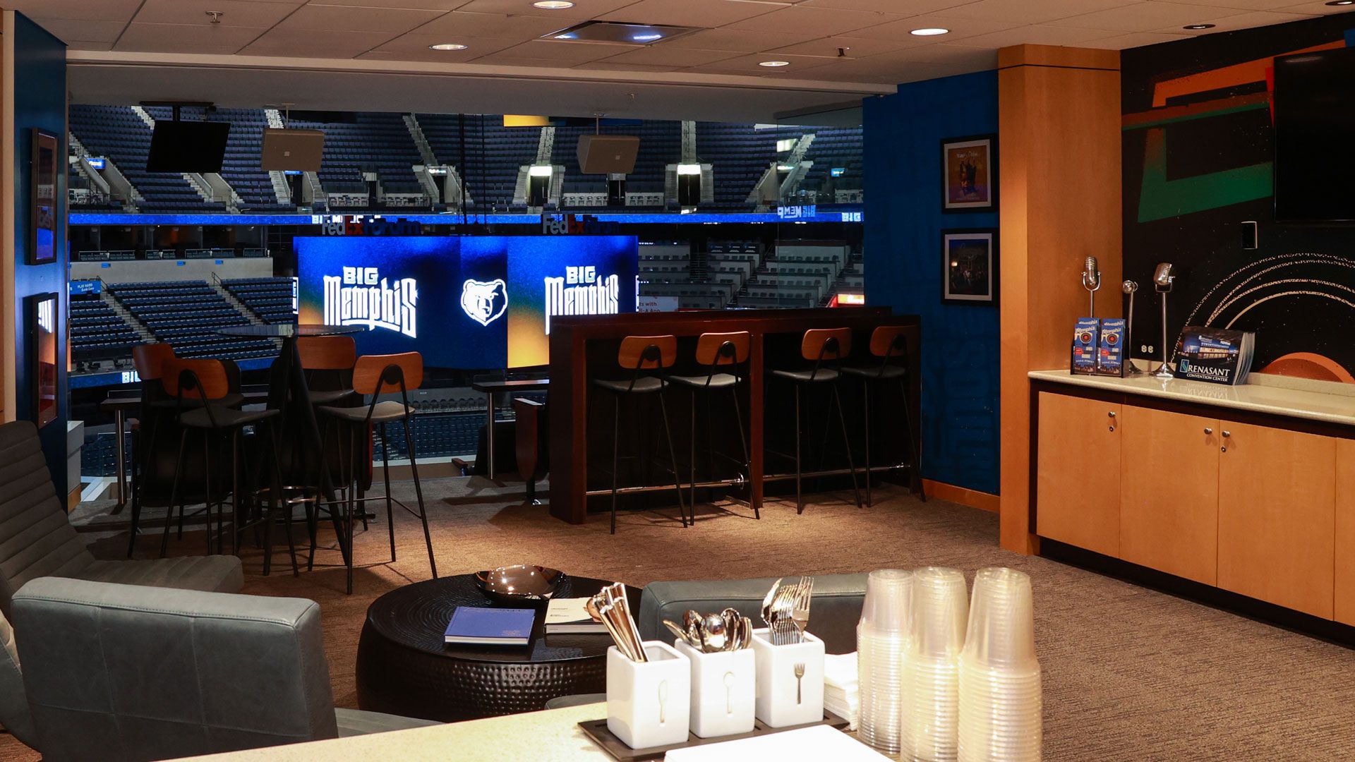 Upgrade your home game packages to luxurious private suite seating!